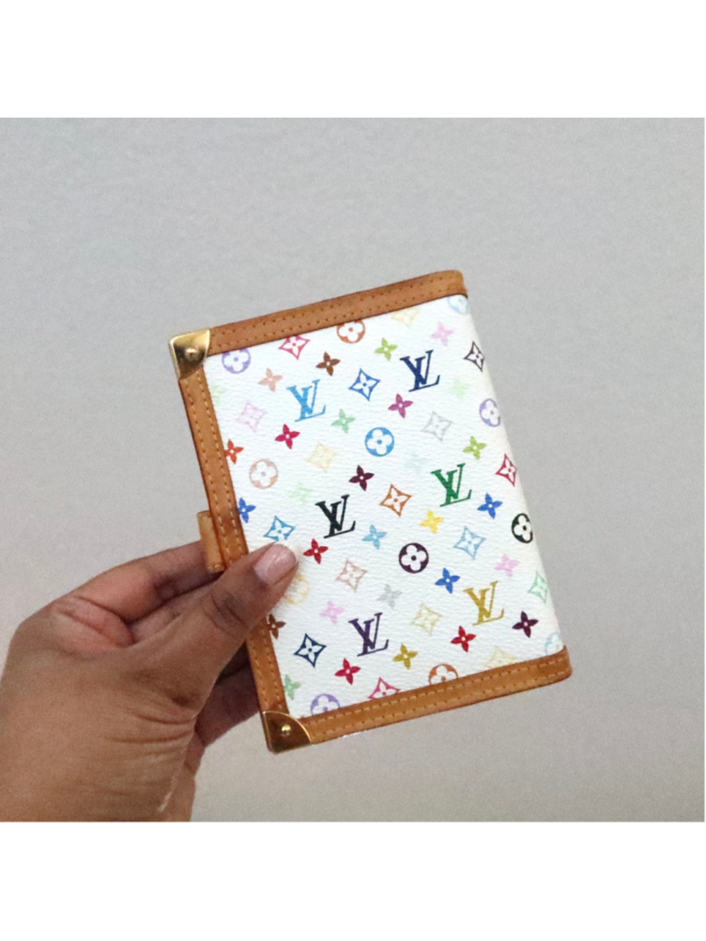 Louis Vuitton Murakami Multicolor White Agenda PM EXCELLENT - Picture 5 of 10